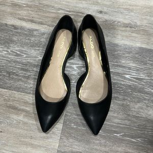 Aldo black flats